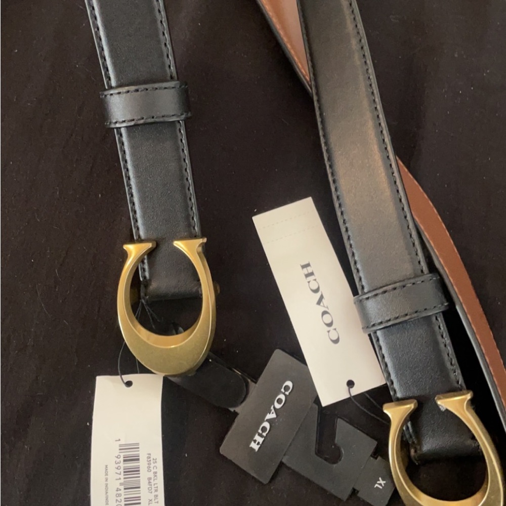 coach belt XL